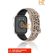 Huawei Watch Fit 2 Uyumlu Leopar Desenli Silikon Kordon