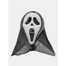 Kapşonlu Çığlık Maskesi Scream Maskesi 33X21 cm
