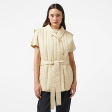 Calvin Klein Lw Padded Vertıcal Quılt Vest Yelek