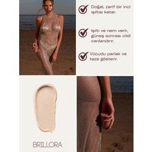 Brillora | Işıltılı Nemlendirici Stick Vücut Bakım Yağı | Glow Balm Body Stick
