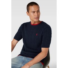 Polo Ralph Lauren Yuvarlak Yaka Saç Örgü Triko