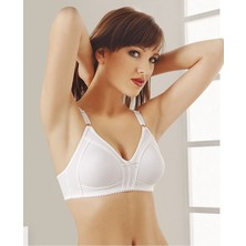 Beyaz Dikişsiz Toparlayıcı Sütyen - 501