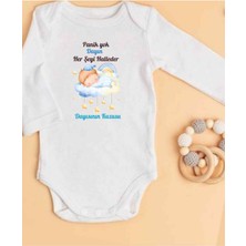 Isimli Zıbın Hediyelik Anne Baba Yazılı Zıbın