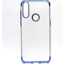 Alcatel 3x 2019 Kılıf Ince Köşeleri Renkli Şeffaf Silikon
