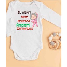 Isimli Zıbın Hediyelik Anne Baba Yazılı Zıbın