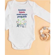 Isimli Zıbın Hediyelik Anne Baba Yazılı Zıbın