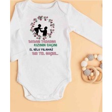 Isimli Zıbın Hediyelik Anne Baba Yazılı Zıbın