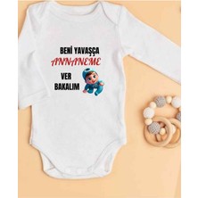 Isimli Zıbın Hediyelik Anne Baba Yazılı Zıbın