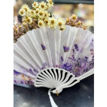 baytoptan Plastik Desenli Yelpaze