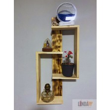 Dekoratif Tasarımlı Modern Duvar Rafı