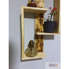 Dekoratif Tasarımlı Modern Duvar Rafı