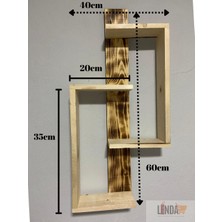 Dekoratif Tasarımlı Modern Duvar Rafı