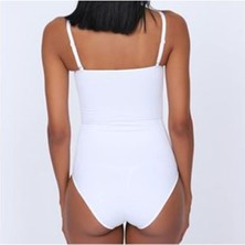 Beyaz Kancalı Dikişsiz Korse - 755