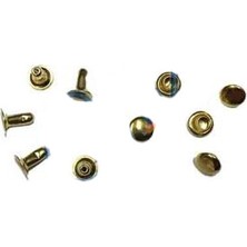 Rivet Perçin - 6mm, Sarı, 1000 Adet