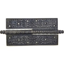   Pirinç Lüokka Menteşe - 20CM, Oksit