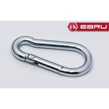 Yaylı Karabina, Çengel, KAN10MM - 25 Adet