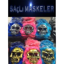 Saçlı Kuru Kafa Maskesi 1 Adet