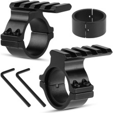 25.4/30 mm Reddot Fener Taktik Işık Montajı Yedek Lazerler Için Üst Ray 1 Adet