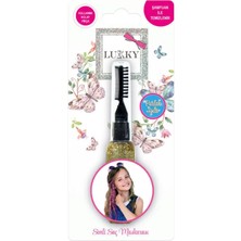  Saç Maskarası Simli Altın