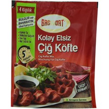 Kolay Etsiz Çiğ Köfte Bulgur ve Baharat Karışımı 4 Kişilik 120 gr Paket