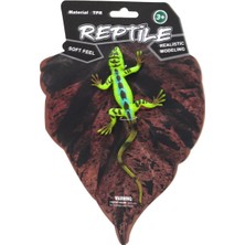 Timestart Strech Yeşil Leopar Desenli Kertenkele