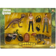 Timestart 43111 Crazoo Dinozor Figürlü Oyun Seti - 1 Adet Stokta Olan Gönderilir