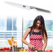 Timestart 12 cm Paslanmaz Çelik Ultra Keskin Mutfak Şef Keseceği