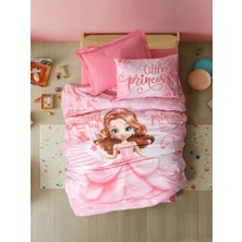 Timestart  Genç Ranforce Nevresim Takımı Tek Kişilik Gimbiya Pembe