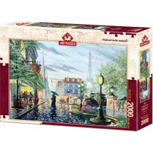 4574 Art Puzzle Yaz Yağmuru, Paris 2000 Parça Puzzle / +15 Yaş