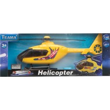 Timestart Kutulu Plastik Sarı Helikopter