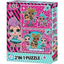 LOL7583 Laço Kids L.o.l. 2'li Puzzle / 35+60 Parça Puzzle