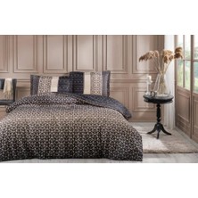 Timestart  Çift Kişilik Ranforce Nevresim Takımı Noche Siyah