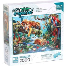 22512 Tiger Idyll 2000 Parça Puzzle -Puzzle