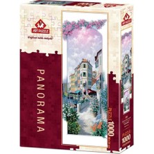 4484 Art Puzzle Çiçekler Içinde Venedik 1000 Parça Panorama Puzzle