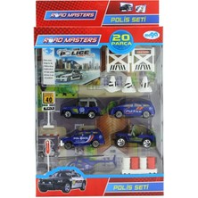 Timestart Jeepli Helikopterli Polis Seti JP6105