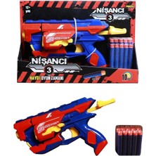 Timestart Soft Mermi Atan Nişancı Oyuncak Silah Yerli Ürün