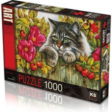 Puzzle 1000 Parça   Hedge Güllü Çit