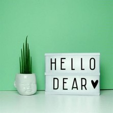 Timestart Sinematik Light Dekorasyon Aydınlatma Aksesuarları (A5 Boyut)