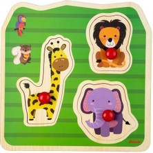 Timestart Rossie Ahşap Ilk Yapbozum-Vahşi Hayvanlar