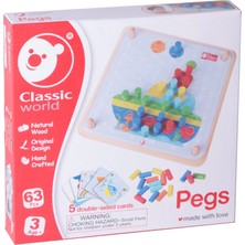 Timestart  Ahşap Pim Bulmacası