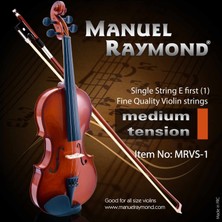 Keman Teli Tek 1. Mi Manuel Raymond Mrvs1