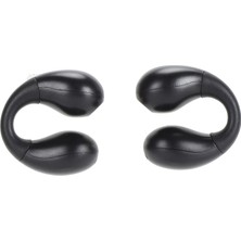 Açık Kulak Klipsli Kulaklık Bluetooth 5.3 Ipx5 Su Geçirmez Ergonomik Kablosuz Klipsli Kulaklıklar Koşu Fitness Siyah (Yurt Dışından)