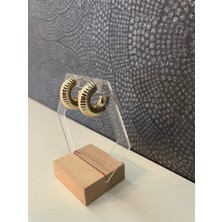 Gold Pinterest Küpe