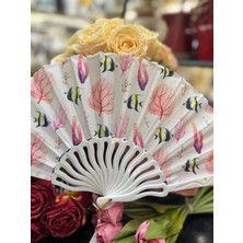 baytoptan Plastik Desenli Yelpaze