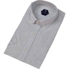 Erkek Klasik Tek Cepli Kısa Kol Gömlek BGL-ST04558