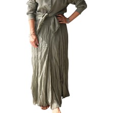 Italyan Pamuk Astarlı Bürümcük Etek