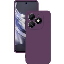 Tecno Spark 20C Kılıf Kamera Korumalı Silikon Rubber Arka Kapak