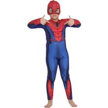 Spiderman Kaslı Çocuk Kostümü