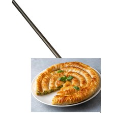 OKLAVA Hamur Açma Oklavası Alüminyum 49 cm  ve 74 cm Bronz Ikili Set