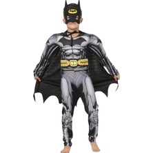 Batman Kaslı Çocuk Kostümü